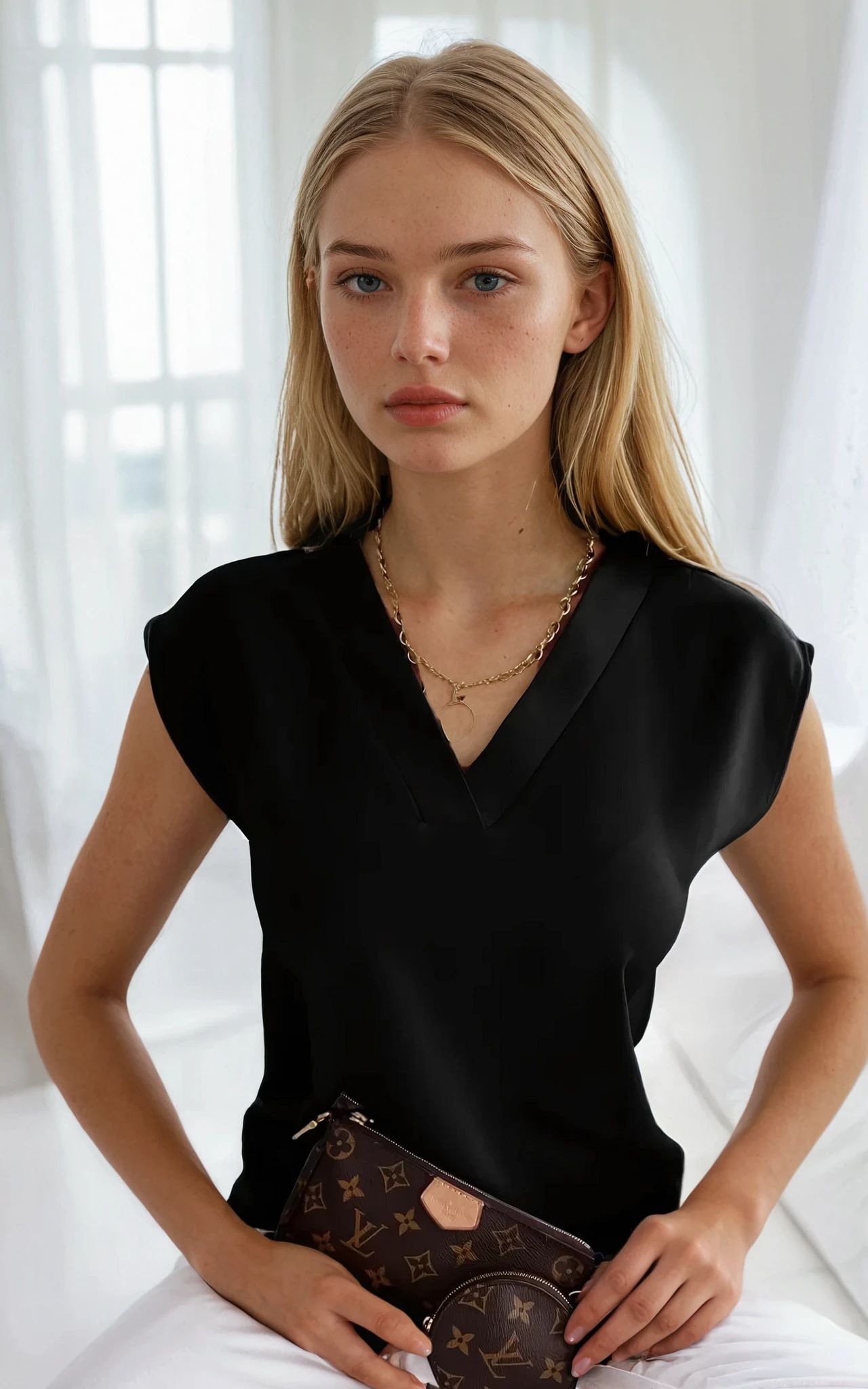Minimalist Summer Blouse