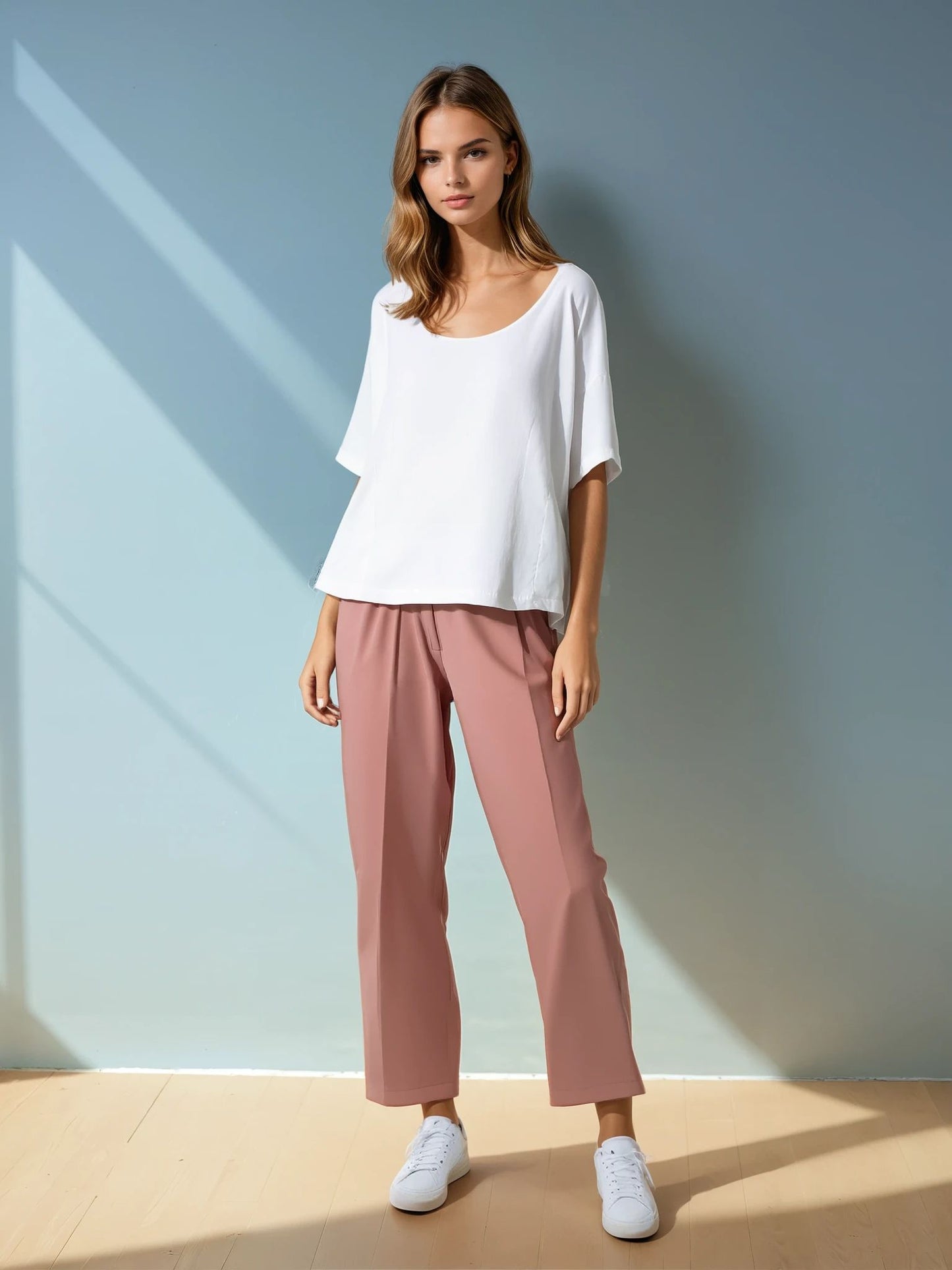 Casual Comfort High-Waist Palazzo