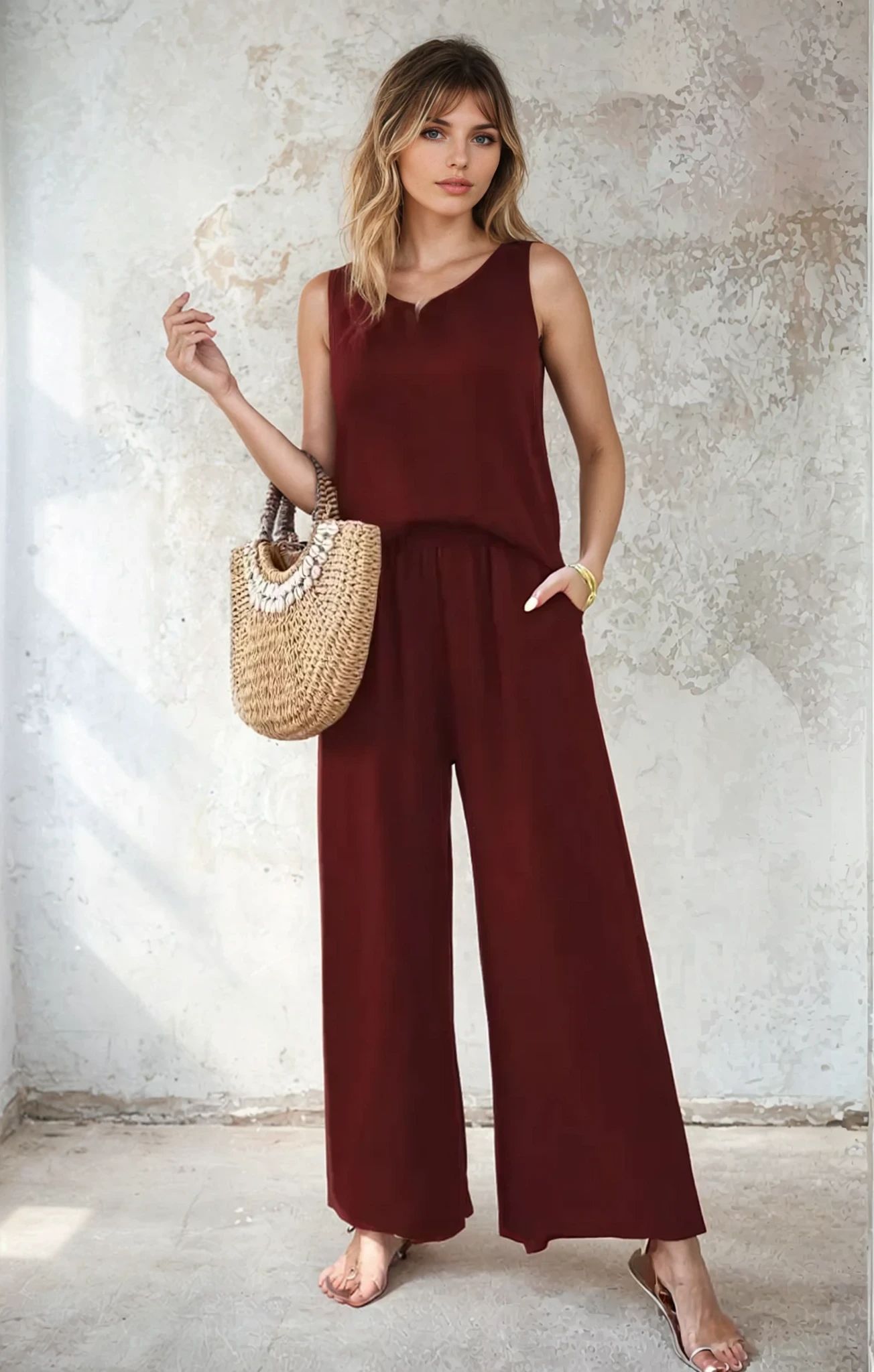 Luna Linen Co-Ord Set