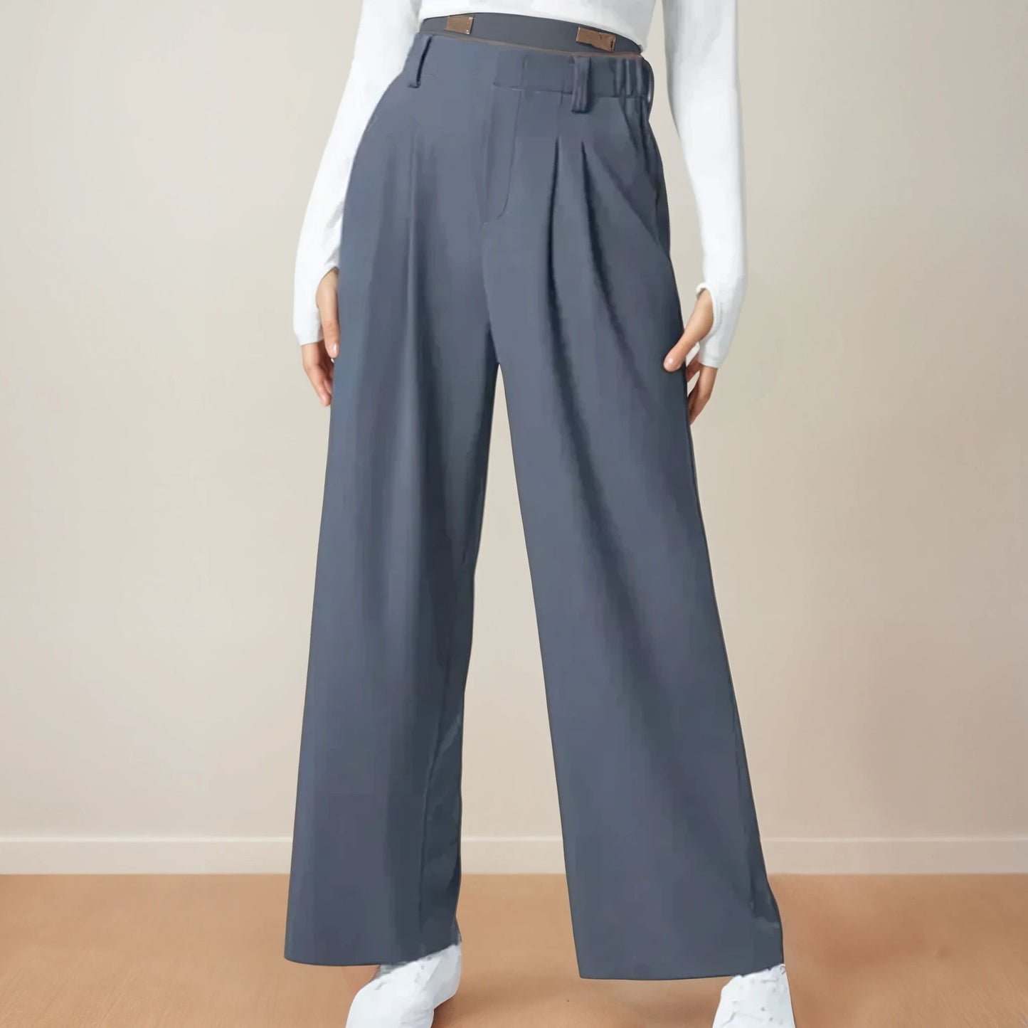 Casual Comfort High-Waist Palazzo
